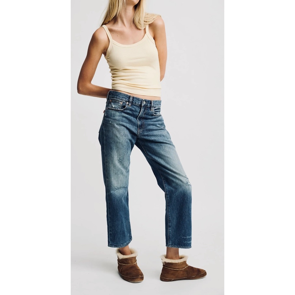 Lindsay Slim Boyfriend Jeans in JINX Denimist